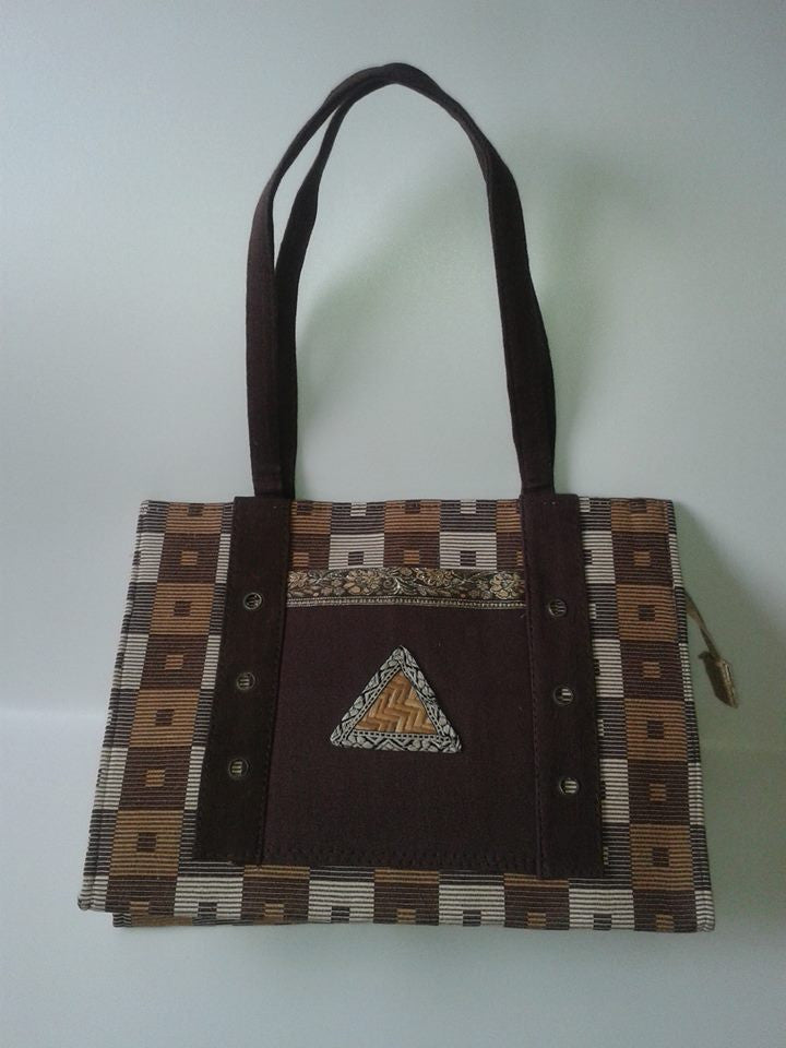 Jute and Cotton Large Bag